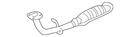 Genuine Honda Converter 18160-PHM-A50 Qty New. Price: $1709.81.