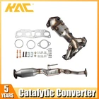 Exhaust Catalytic Converter Set For 2002-2006 Nissan Altima 2.5L Front And Rear New. Price: $125.99.
