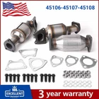 Catalytic Converters Set For Honda Pilot 3.5L 2005-2007 45106-45107-45108 New. Price: $72.00.