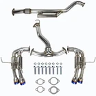 Invidia R400 Gemini Quad Titaniumtip Catback Exhaust For Subaru HS22WRXGM4ST New. Price: $1599.00.