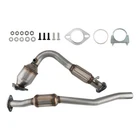 Kac Catalytic Converters Automotive Replacement, 2PCS Front & Rear New. Price: $144.36.