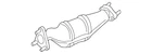 Genuine Nissan Catalytic Converter B08B2-EV11B New. Price: $1836.16.