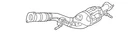 Genuine Mitsubishi Front Pipe 1570D824 New. Price: $1037.69.