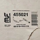 Magnaflow Catalytic Converter Direct Fit 2004 Jeep Liberty New. Price: $500.00.