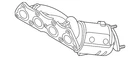 Genuine Kia Mnfd W/converter 28510-2BEF1 New. Price: $1169.52.