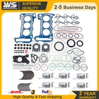 Engine Repair Kit Pistons Bearings Gasket Seals Set For Audi Porsche Bentley New. Price: $550.00.
