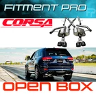 Corsa 21052BLK Xtreme Catback Exhaust For 2018 Jeep Grand Cherokee Trackhawk Used. Price: $2493.73.