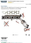 Walker 14804 Catalytic Converter Exhaust Manifold For Lexus GX460 2010-2023 New. Price: $245.18.