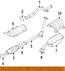 Hyundai Oem 06-11 Accent Exhaust System Components-front Pipe 286101G300 New. Price: $343.62.