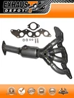 Manifold Catalytic Converter Ford Fusion 2.3L 2006-2009 Bank 1 Manual Calif. New. Price: $153.36.