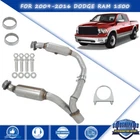 For 2009/2010/2011-2016 Dodge Ram 1500 5.7L V8 Pipe Catalytic Converters Set New. Price: $107.42.
