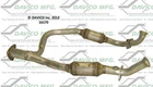 Catalytic Converter-exact-fit Davico 16170 New. Price: $837.99.
