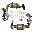 Catalytic Converter Set Of For 2004-2006 Toyota Sienna 3.3L Front & Rear Epa New. Price: $117.99.