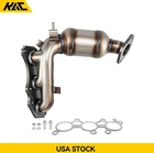 Stainless Steel Front Catalytic Converter For Toyota Sienna V6 3.5L 2011-2016 New. Price: $88.99.