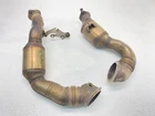 07-10 Bmw 135 335 3.0L N54 Engine Exhaust Manifold Downpipe Converter Set! Oem Used. Price: $674.95.