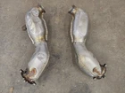 2X Oem Mclaren 720S Downpipe Collectors / Catalytic Converters Undamaged 5K Mile Used. Price: $1500.00.