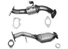 Upper And Lower Catalytic Converter Fits Subaru Impreza 2004-2007 Wrx Sti New. Price: $1158.00.
