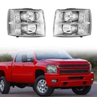 Pair Of Headlights For Silverado 1500 2500 Hd 3500 Lamp Assembly Kac New. Price: $78.49.