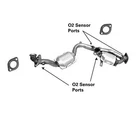 Pipe & Catalytic Converters For Lincoln Continental 1995-2002 4.6L V8 New. Price: $569.00.
