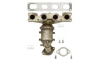Front Catalytic Converter With Integrated Exhaust Manifold For 2010-2012 Hyundai New. Price: $783.32.