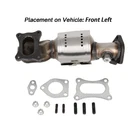 For Honda Odyssey 2011-2016 Pilot 2009-2014 2015 V6 3.5L Catalytic Converter New. Price: $69.61.