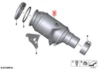 Genuine Bmw I8 I12 I15 Exch Catalytic Converter Close To Engine 18328600278 New. Price: $1831.65.