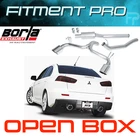 Borla S-type Cat-back Exhaust System For 2009-15 Mitsubishi Lancer Ralliart 2.0L. Price: $724.57.