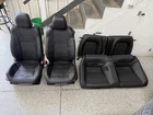 2015-2017 Ford Mustang Gt Premium Leather Front Rear Seats Black Heated/cooled Used. Price: $500.00.