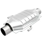 Magnaflow 93529 High-flow Catalytic Converter Oval 3" In/out W/ Air Tubes New. Price: $208.00.