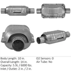 Rear Catalytic Converter Fits 1980-1993 Toyota Celica 70316 New. Price: $163.99.