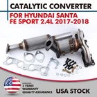 For Hyundai Santa Fe Sport 2.4L Catalytic Converter Fits 2017-2018 Direct New. Price: $156.99.