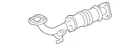 Genuine Honda Converter 18190-PZA-A00 Qty New. Price: $1347.88.