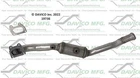 Catalytic Converter Davico 19736 New. Price: $539.99.