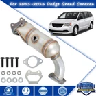 Front Bank For 2011-16 Dodge Grand Caravan V6 3.6L Exhaust Catalytic Converter New. Price: $47.79.