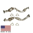 Front Left & Right Flex Pipe W/ Catalytic Converters Fits Audi Q7 3.6L 2007-2010 New. Price: $1175.00.