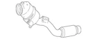Genuine Mercedes-benz Catalytic Converter 447-490-17-00 New. Price: $3086.73.