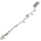 Epa Approved Complete Exhaust System Kit Fits: 2006-2007 Honda Accord 2.4L New. Price: $390.81.