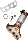Fits : 2006-2008 Toyota Solara 2.4L Front Left & Right Catalytic Converter H/d New. Price: $194.98.