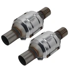 2X 2.25" Catalytic Converters 13" Length For Toyota Avalon /camry /tacoma Epa New. Price: $50.34.