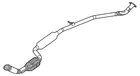 Genuine Mazda Converter & Pipe CW02-40-600C New. Price: $2094.18.