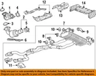 Gm Oem 16-24 Camaro Exhaust System Components-catalytic Cnvrtr 22956560 Remanufactured. Price: $1963.25.