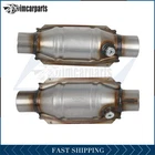 2PCS Catalytic Converter Universal 2.25" Inlet/outlet 53005 Epa Stainless Steel New. Price: $84.10.