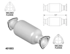 Catalytic Converter For 1991-1993 Volkswagen Fox New. Price: $198.73.