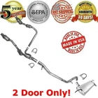Exhaust System + Catalytic Converters Fits Jeep Wrangler 2010-2011 3.8L Doors New. Price: $1049.00.