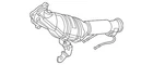 Genuine Ford Converter & Pipe LX6Z5E212KP New. Price: $1280.97.