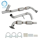 2PCS Lh+rh Side Catalytic Converter Set Ford F-150 5.4L 4WD 1998 1999 2000 New. Price: $144.41.