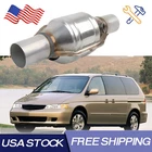 For 99-04 Honda Odyssey Car Catalytic Converter 2"IN Out 13" Stainless 3.5L New. Price: $61.99.