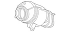 Genuine Nissan Catalytic Converter 208B3-7JH0A New. Price: $991.16.
