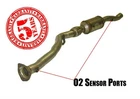 Driver Side Engine Flex Pipe Catalytic Converter For A4 A6 & Quattro 2.8L New. Price: $380.00.