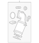 Genuine Gm Warm Up Three-way Catalytic Converter Kit 19420223 New. Price: $1531.14.